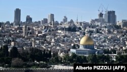 Pogled na Jerusalem, 7. januara 2024.