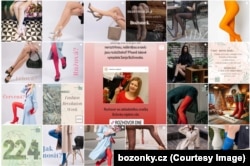 Promocija intervjua Sanje Božinovske na Instagram stranici "Boginje" (Bozonky)