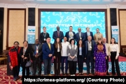 Участники международной конференции «Crimea Global. Understanding Ukraine through the South», состоявшейся с 14 по 16 октября в Киеве