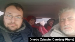 Дмитрий Забавин с семьей