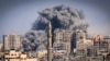 Сектор Газа, 12 октября 2023 года, последствия очередного израильского авиаудара, целью которых заявлено "уничтожение группировки ХАМАС"