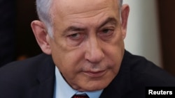Benjamin Netanyahu na sjednici ratnog kabineta u Jerusalemu, 10. decembra 2023.