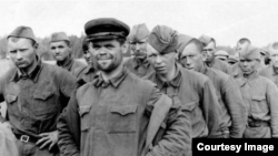 Советские военнослужащие в штрафбате. Архивное фото