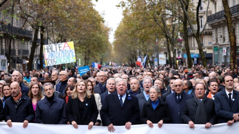 U Parizu masovan protest protiv antisemitizma