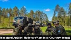 Militarii români din Grupul de Luptă NATO din Polonia