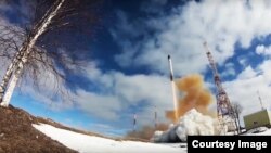 Пуск міжконтинентальної балістичної ракети «Сармат», 21 квітня 2022 року