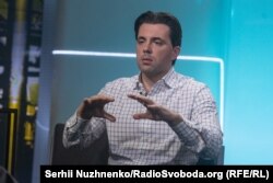 Володимир Кудрицький — голова правління ПрАТ «Національна енергетична компанія «Укренерго» під час інтерв’ю для Радіо Свобода