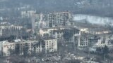 Разрушения в Бахмуте, Донецкая область Украины, 2023 г. 