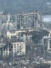 Разрушения в Бахмуте, Донецкая область Украины, 2023 г. 
