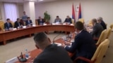 Banja Luka, Bosnia and Herzegovina -- A meeting of ruling parties of Republika Srpska regarding state property in Banja Luka