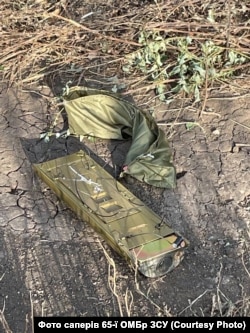Российская мина ПТМ-4, фото саперов 65-й бригады ВСУ