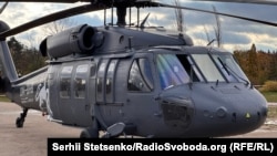 Američki helikopter UH-60 Black Hawk, Prag, 17. novembar 2023.