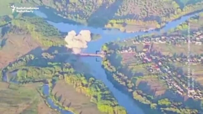 Ukraine Blasts Bridges In Kursk, Claims More Prisoners Taken