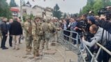 KOSOVO: KFOR forces in Leposavic