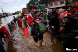 Spašavanje tokom poplava u Canoasu, 5. maj 2024.