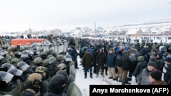 Массовые протесты изначально прошли в отдаленном Баймакском районе Башкортостана