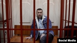 Адвокат Игорь Сергунин в суде. 13 октября 2023 года
