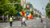 Bulevardul Ștefan cel Mare din Chișinău în ziua organizării adunării naționale „Moldova Europeană”, 21 mai 2023