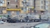 Автомобили, пострадавшие в результате обстрела Белгорода, 02 сентября 2024 года