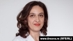Dr Snežana Rsovac, pulmolog Univerzitetske dečje klinike Tiršova