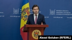 Ministrul Afacerilor Externe al Republicii Moldova, Nicu Popescu. Imagine din 16 martie 2023.