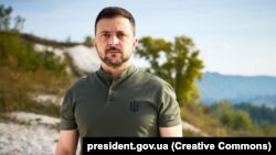 Претседателот на Украина, Володимир Зеленски