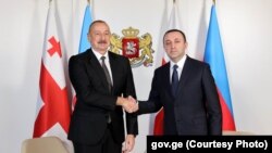 Ильхам Алиев и Ираклий Гарибашвили