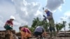 KOSOVO: Works on archaeological discovery in Ulpiana, Gracanica.
