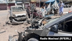 A bomb blast killed two children and wounded 18 other people in Pishin, Pakistan's Balochistan Province, on August 24.