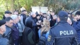 Prezident Adminstrasiyasının qarşısında "Tərtər işi"nə görə aksiyaya cəhd