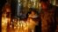 UKRAINE -- Easter -- Divine service and consecration of pasaks in St. Michael's Cathedral, Kyiv, May 5, 2024