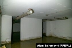 Poplavljeno sklonište u sarajevskom naselju Grbavica, april 2023.