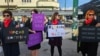 Protest protiv nasilja nad ženama u Sarajevu 