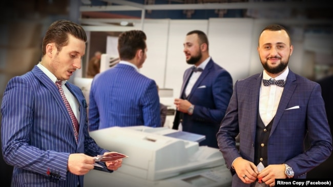 Lotaria Shtetërore maqedonase: Hetimet vazhdojnë, të dyshuarit ende në arrati 4 Pronari i “Ritron Kopi”-t, Artan Ajruli (majtas), dhe Përparim Bajrami (djathtas) – ilustrim.