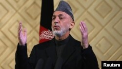 حامد کرزی رییس جمهور اسلامی افغانستان