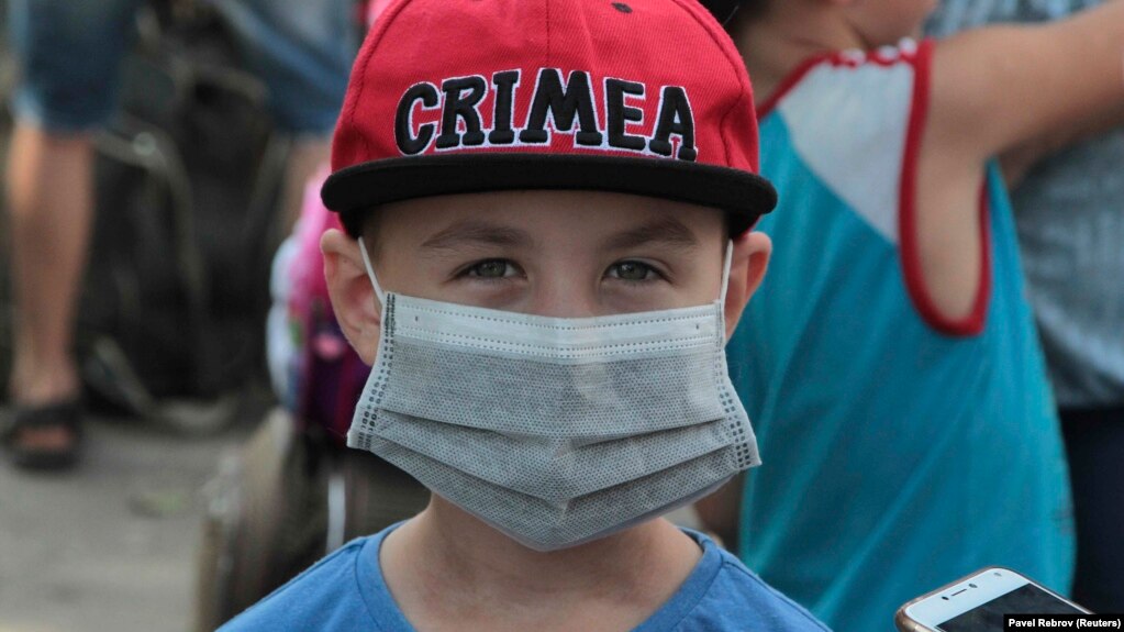 Эвакуация детей в Армянске
