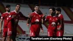 Iran -- Tractor Sazi Tabriz FC, Iranian football club.