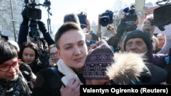 Надежда Савченко, Киев, 22 марта 2018 года