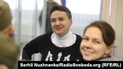 Сестри Савченко в апеляційному суді, 29 березня 2018 