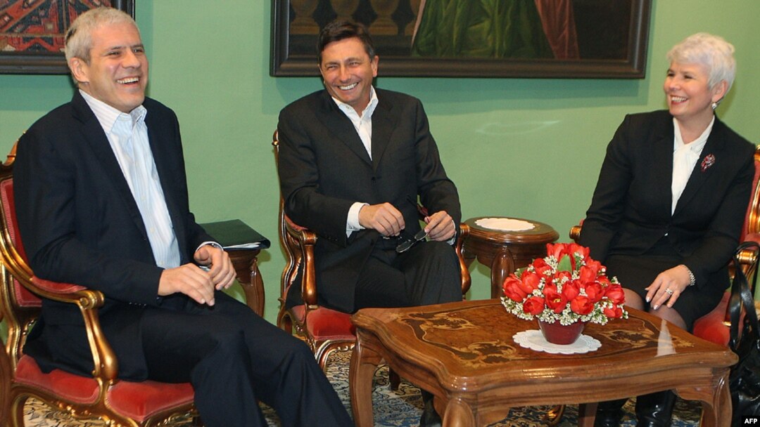 Boris Tadić, Borut Pahor i Jadranka Kosor u Ptuju 5. marta 2010.