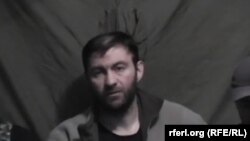 Kabardino-Balkaria-Karchai jamaat leader Asker Jappuyev in a screen grab from a video posted to the Internet