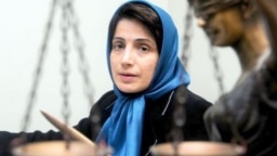 Iranian human rights lawyer Nasrin Sotoudeh has been in detention since June. (file photo)