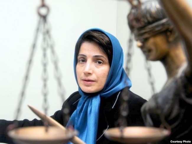 Nasrin Sotoudeh (file photo)