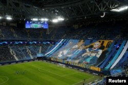 Ovako izgleda domaći stadion Zenita u Sankt Peterburgu, Gazprom Arena