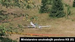 Letjelica se srušila na Nišićkoj visoravni oko 40 kilometara od Sarajeva, 23. juli 2022