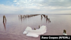 Розовое озеро Сасык-Сиваш – красота и запущенность (фотогалерея)