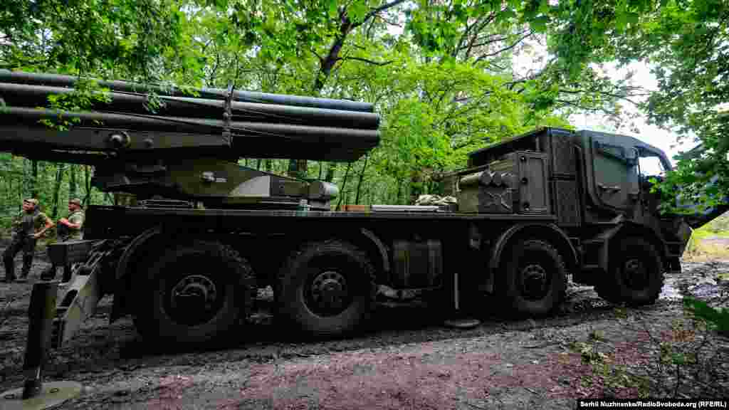 The Bureviy system was first publicly revealed in 2020. It is a modernized version of the powerful Soviet BM-27&nbsp;Uragan&nbsp;heavy artillery rocket system.