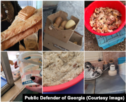 ფოტოკოლაჟი სახალხო დამცველის ანგარიშიდან