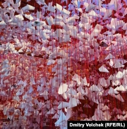 Фрагмент инсталляции Чихару Шиоты в хаммаме