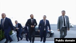 Ministrul armean de externe, Ararat Mirzoyan la Tbilisi, 16 iulie 2022